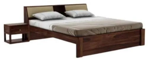 King Size Walken Sheesham Wooden Bed