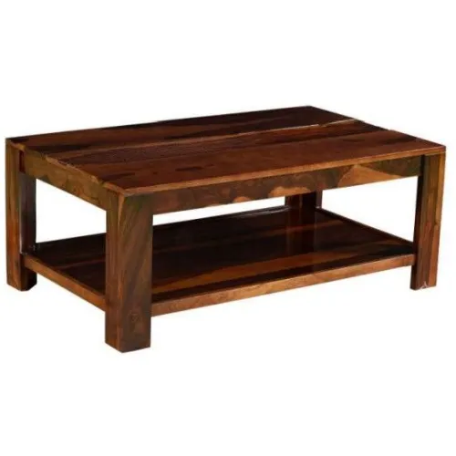 Striado Sheesham Wood Coffee Table