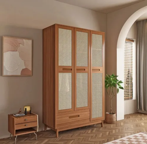 Solid Wood Wardrobe